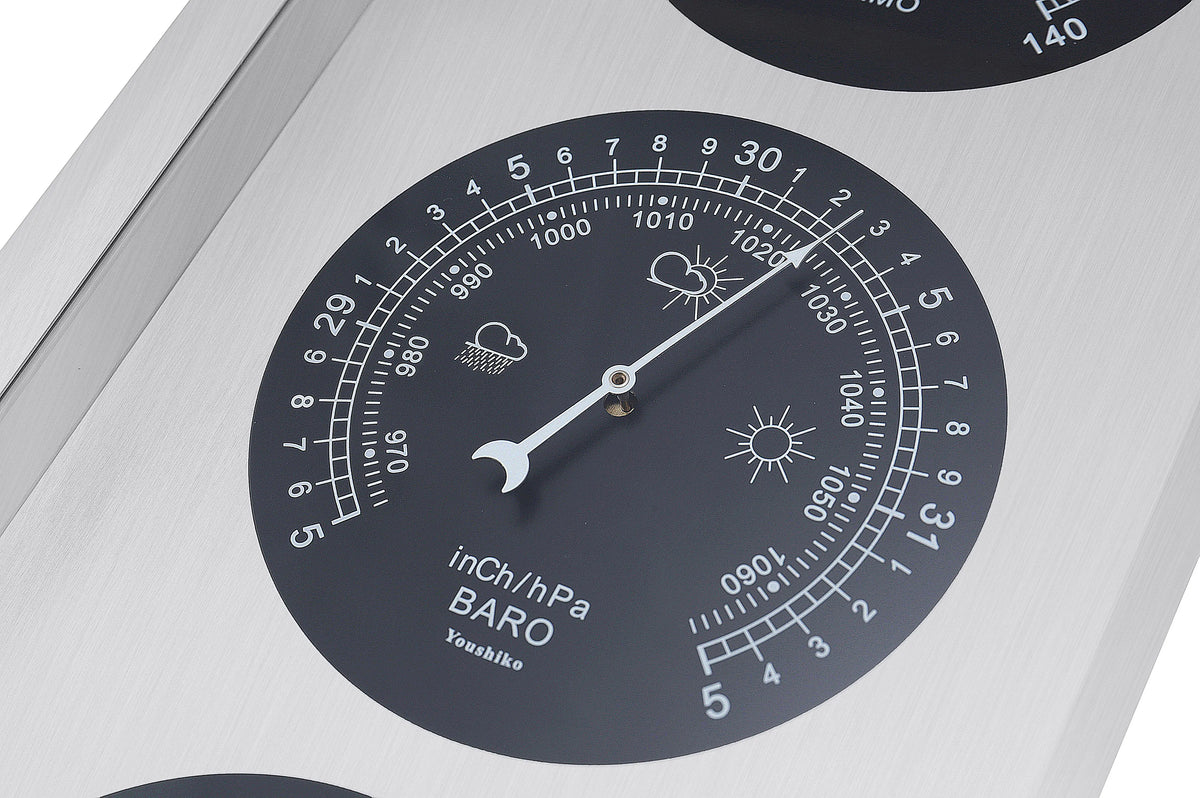 JINYISI Thermometer Barometer Hygrometer,3 in 1 Nederlands JINYISI Thermometer Barometer Hygrometer,3 in 1 Nederlands