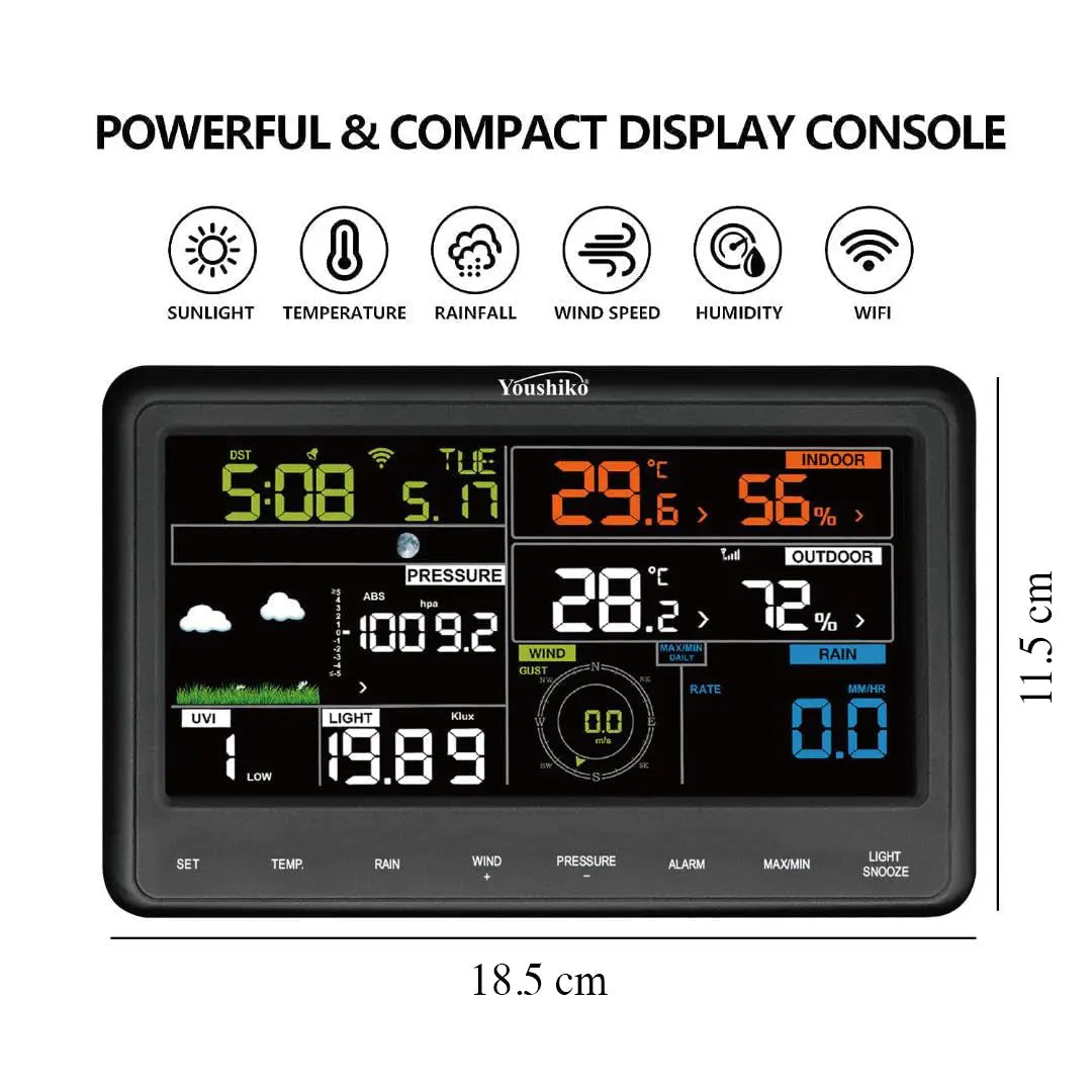 Youshiko 9510 Weather Stations - Official UK Version