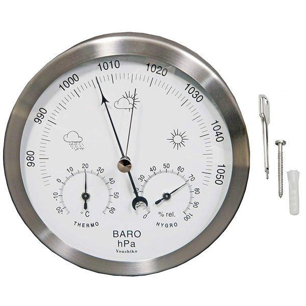 Outdoor weather station stainless steel