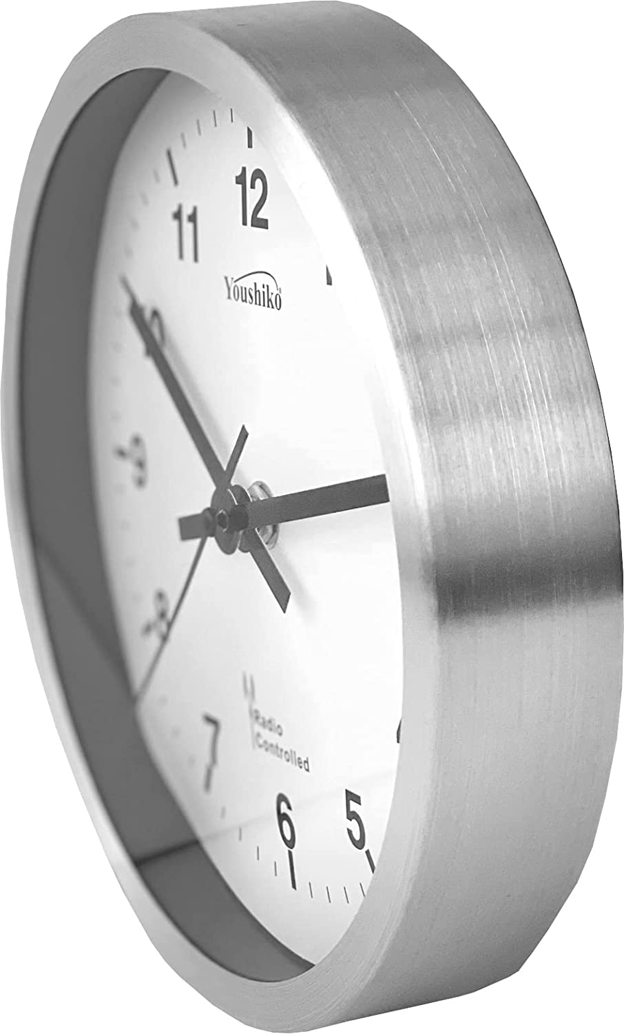 Youshiko Radio Controlled Wall Clock (Official UK & Ireland Version),