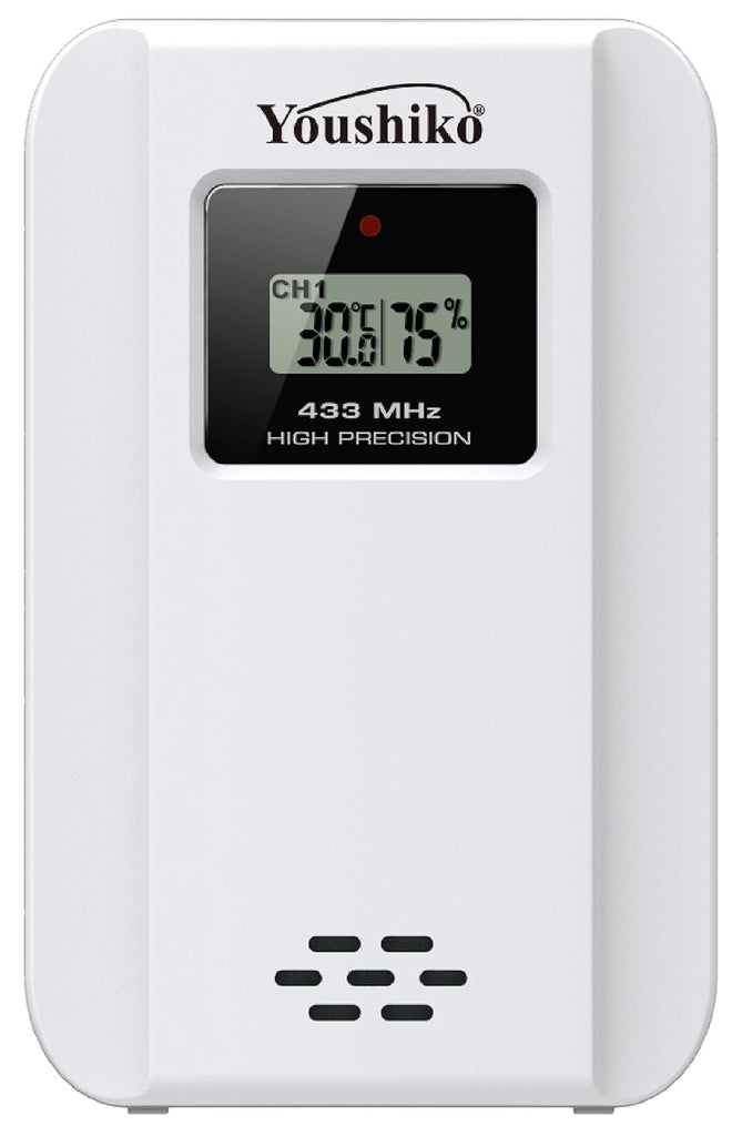 Youshiko Weather Station YC9337 with Radio Controlled Clock Indoor Out