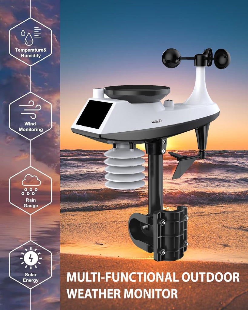Youshiko Weather Station Official 2024 Radio Control UK Version, Profe