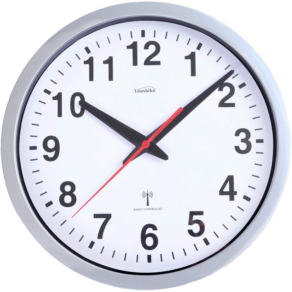 Youshiko Radio Controlled Wall Clock ( Official UK & Ireland Version ),