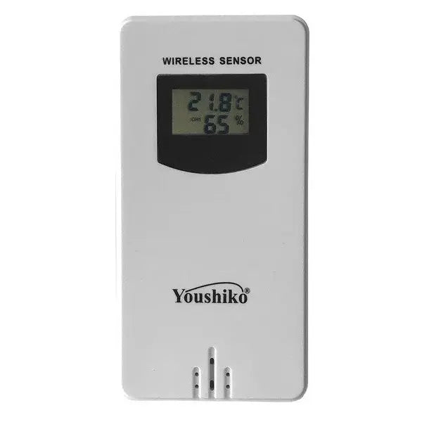 Youshiko YC9312 Wireless Temperature & Humidity 3 - Channel Sensor for Weather Station Youshiko